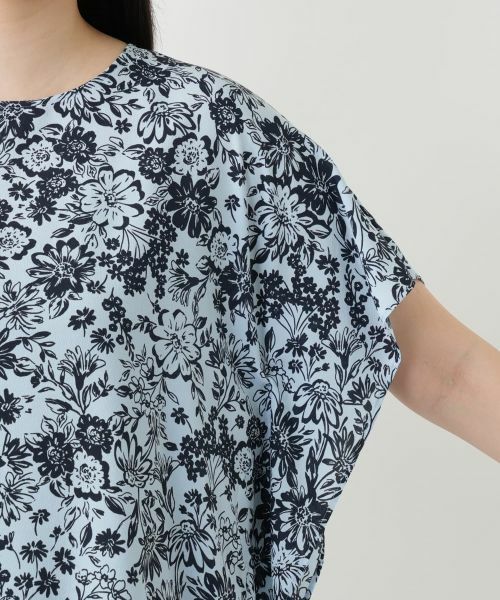Leilian / レリアン シャツ・ブラウス | フラワープリントブラウス【Leilian WHITE LABEL】 | 詳細13