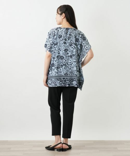 Leilian / レリアン シャツ・ブラウス | フラワープリントブラウス【Leilian WHITE LABEL】 | 詳細6