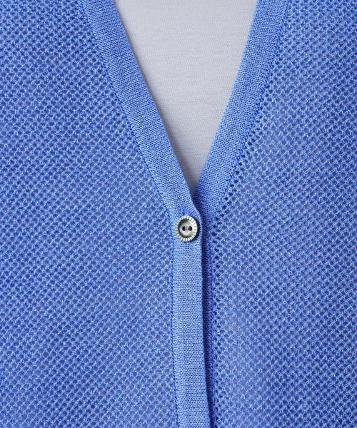 Leilian / レリアン テーラードジャケット | カラーブロックニットベスト【Leilian WHITE LABEL】 | 詳細14