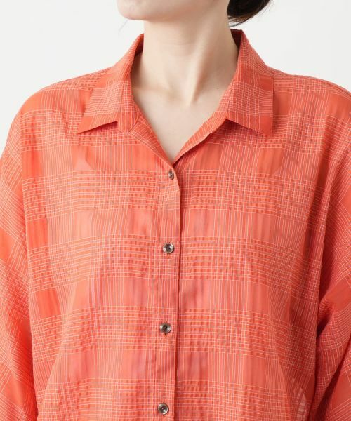 Leilian / レリアン シャツ・ブラウス | チェックブラウス【Leilian WHITE LABEL】 | 詳細10