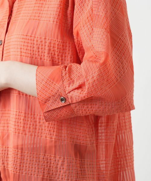 Leilian / レリアン シャツ・ブラウス | チェックブラウス【Leilian WHITE LABEL】 | 詳細13