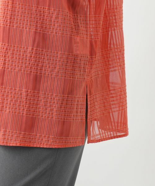 Leilian / レリアン シャツ・ブラウス | チェックブラウス【Leilian WHITE LABEL】 | 詳細14