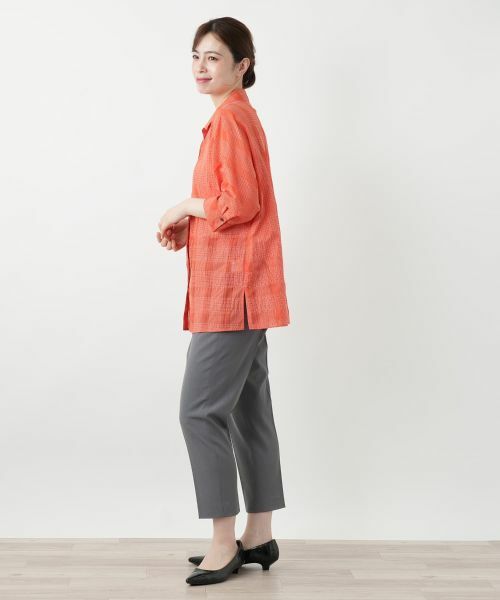 Leilian / レリアン シャツ・ブラウス | チェックブラウス【Leilian WHITE LABEL】 | 詳細5