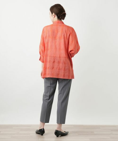 Leilian / レリアン シャツ・ブラウス | チェックブラウス【Leilian WHITE LABEL】 | 詳細6