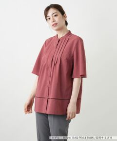 Leilian / レリアン シャツ・ブラウス | ピンタックブラウス【Leilian WHITE LABEL】