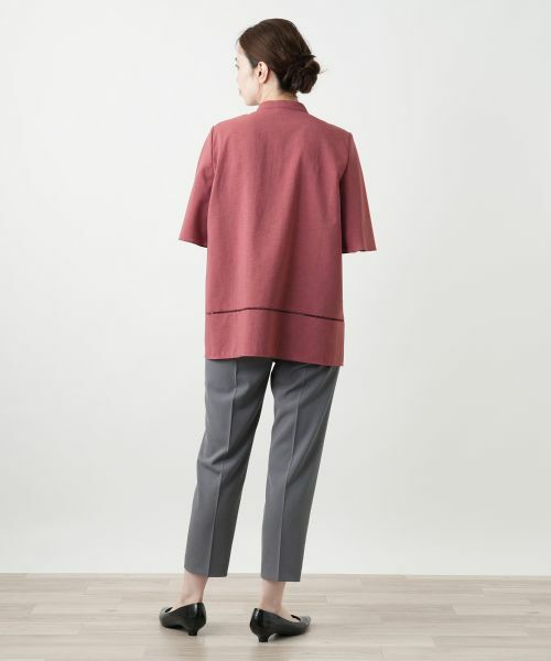 Leilian / レリアン シャツ・ブラウス | ピンタックブラウス【Leilian WHITE LABEL】 | 詳細15