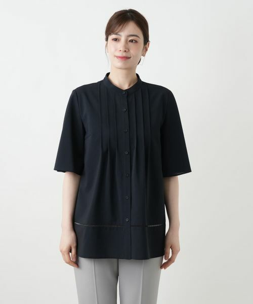 Leilian / レリアン シャツ・ブラウス | ピンタックブラウス【Leilian WHITE LABEL】 | 詳細4