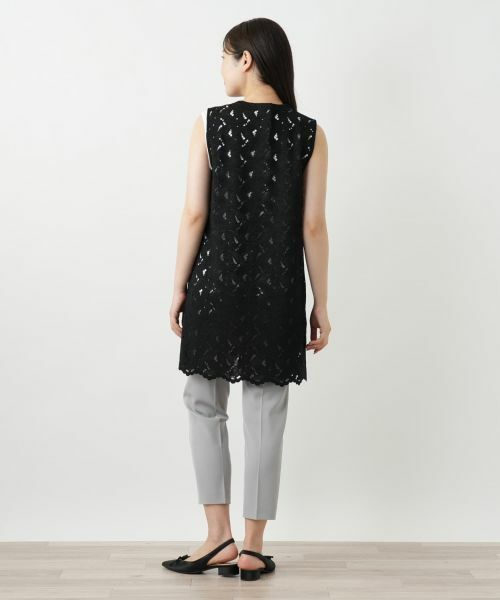 【未使用】レリアン ブレザー【Leilian WHITE LABEL】 ノーカラージャケット【Leilian WHITE LABEL】|レリアン