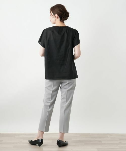 Leilian / レリアン シャツ・ブラウス | フラワー刺繍ブラウス【Leilian WHITE LABEL】 | 詳細3