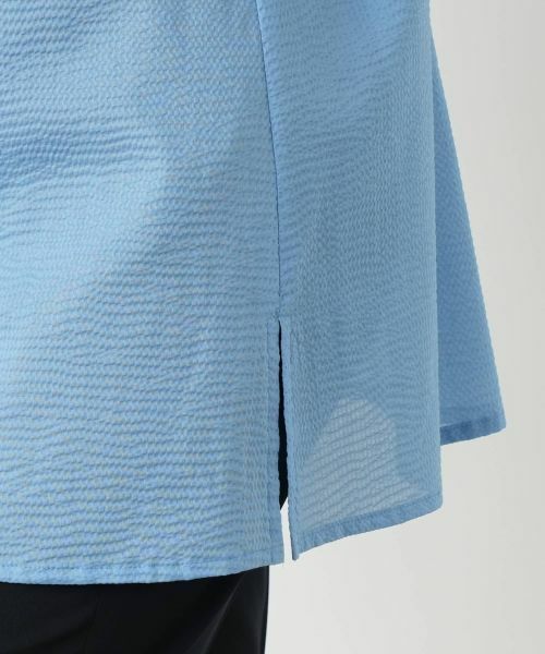 Leilian / レリアン シャツ・ブラウス | バンドカラーブラウス【Leilian WHITE LABEL】 | 詳細13