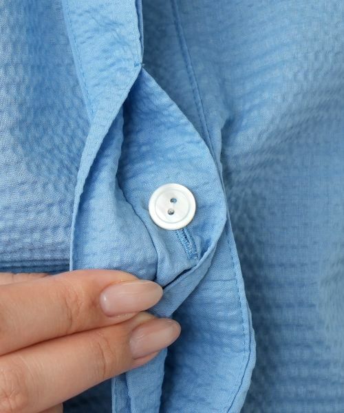 Leilian / レリアン シャツ・ブラウス | バンドカラーブラウス【Leilian WHITE LABEL】 | 詳細14