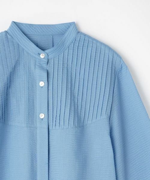 Leilian / レリアン シャツ・ブラウス | バンドカラーブラウス【Leilian WHITE LABEL】 | 詳細20