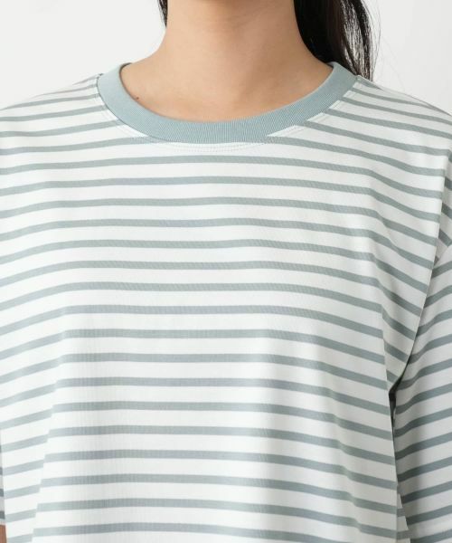 Leilian / レリアン Tシャツ | ボーダーカットソー【Leilian WHITE LABEL】 | 詳細13