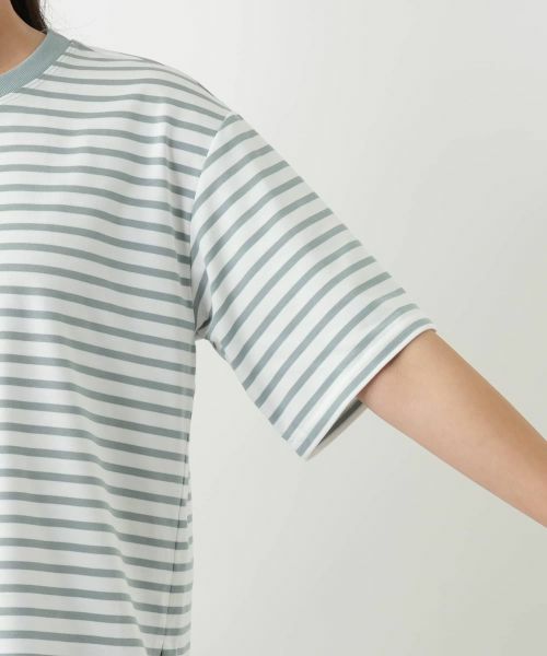 Leilian / レリアン Tシャツ | ボーダーカットソー【Leilian WHITE LABEL】 | 詳細15