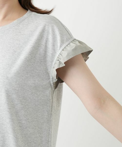 Leilian / レリアン カットソー | スリーブ切替カットソー【Leilian WHITE LABEL】 | 詳細12