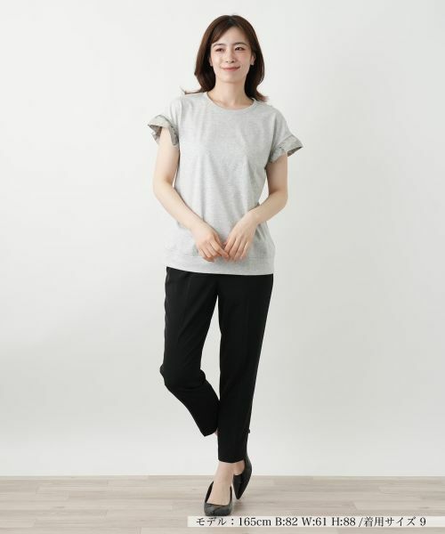 Leilian / レリアン カットソー | スリーブ切替カットソー【Leilian WHITE LABEL】 | 詳細4