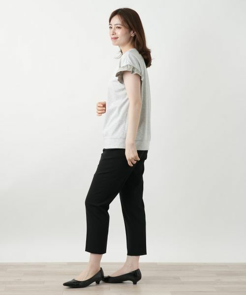 Leilian / レリアン カットソー | スリーブ切替カットソー【Leilian WHITE LABEL】 | 詳細5