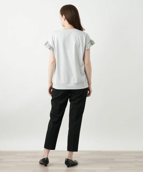 Leilian / レリアン カットソー | スリーブ切替カットソー【Leilian WHITE LABEL】 | 詳細6