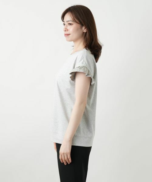 Leilian / レリアン カットソー | スリーブ切替カットソー【Leilian WHITE LABEL】 | 詳細8