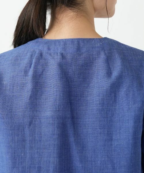 Leilian / レリアン テーラードジャケット | ノーカラージャケット【Leilian WHITE LABEL】 | 詳細11