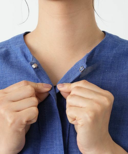 Leilian / レリアン テーラードジャケット | ノーカラージャケット【Leilian WHITE LABEL】 | 詳細13