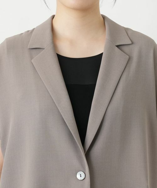 Leilian / レリアン テーラードジャケット | ドロップショルダージャケット【Leilian WHITE LABEL】 | 詳細10