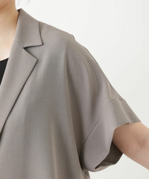 Leilian / レリアン テーラードジャケット | ドロップショルダージャケット【Leilian WHITE LABEL】 | 詳細12