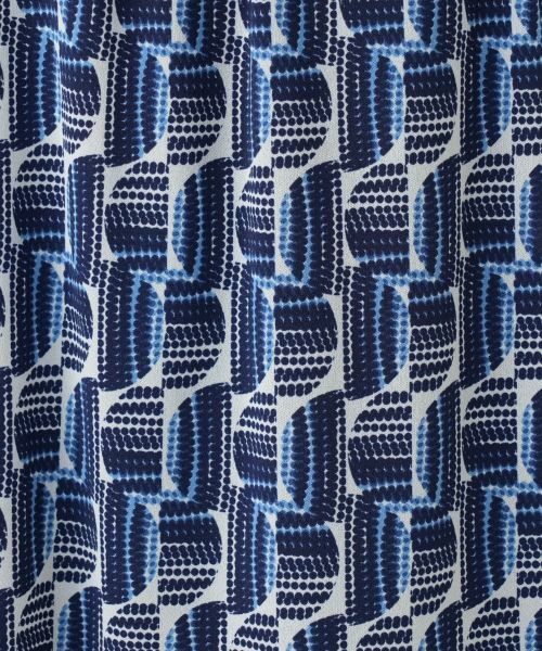 Leilian / レリアン カットソー | 幾何学柄タックカットソー【Leilian WHITE LABEL】 | 詳細15