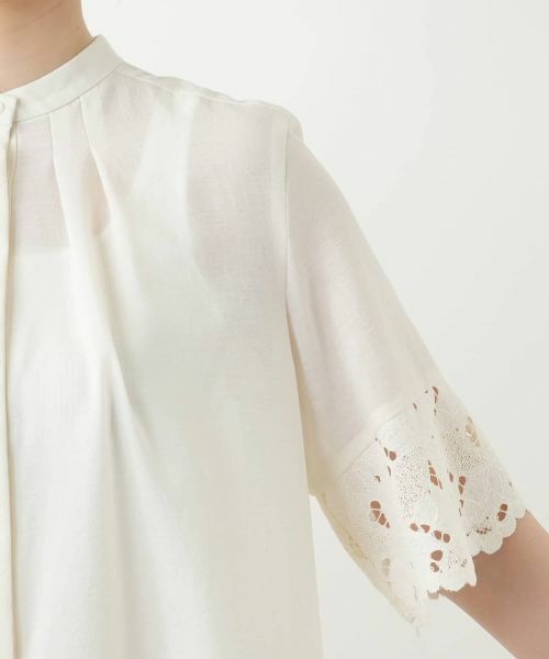 Leilian / レリアン シャツ・ブラウス | レースブラウス【Leilian WHITE LABEL】 | 詳細12