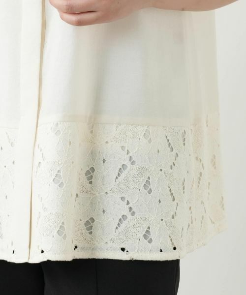Leilian / レリアン シャツ・ブラウス | レースブラウス【Leilian WHITE LABEL】 | 詳細14