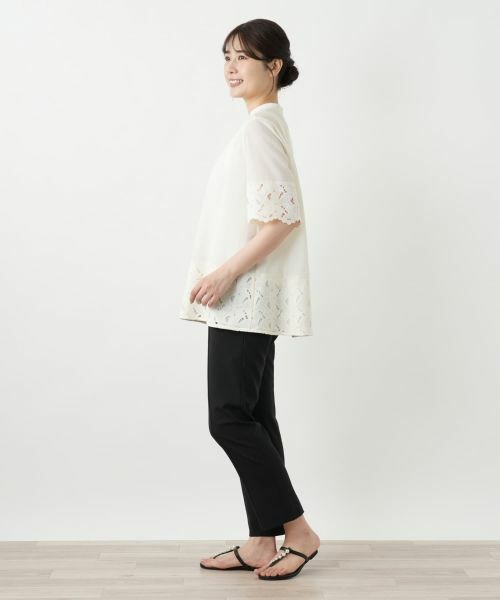 Leilian / レリアン シャツ・ブラウス | レースブラウス【Leilian WHITE LABEL】 | 詳細5