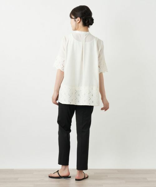 Leilian / レリアン シャツ・ブラウス | レースブラウス【Leilian WHITE LABEL】 | 詳細6