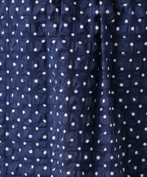 Leilian / レリアン シャツ・ブラウス | ドットギャザーブラウス【Leilian WHITE LABEL】 | 詳細15