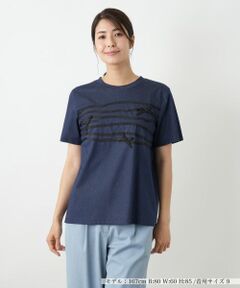 Leilian / レリアン Tシャツ | リボンクルーネックカットソー【Leilian WHITE LABEL】