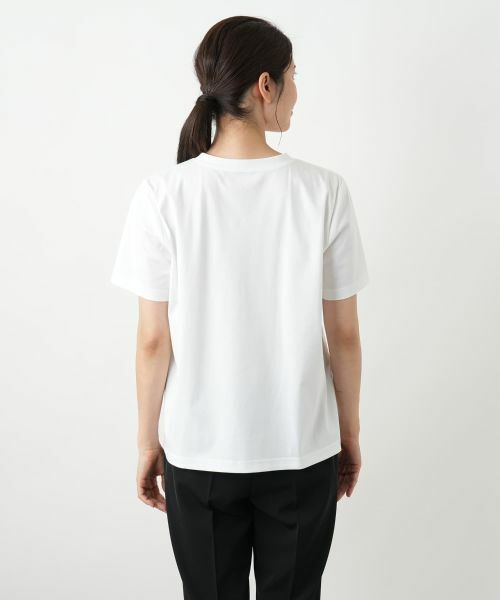 Leilian / レリアン Tシャツ | リボンクルーネックカットソー【Leilian WHITE LABEL】 | 詳細9