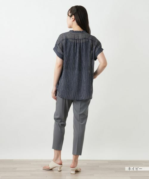 Leilian / レリアン シャツ・ブラウス | ストライプブラウス【Leilian WHITE LABEL】 | 詳細6