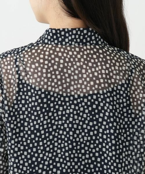 Leilian / レリアン シャツ・ブラウス | プリントブラウス【Leilian WHITE LABEL】 | 詳細11