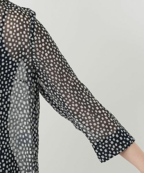 Leilian / レリアン シャツ・ブラウス | プリントブラウス【Leilian WHITE LABEL】 | 詳細12