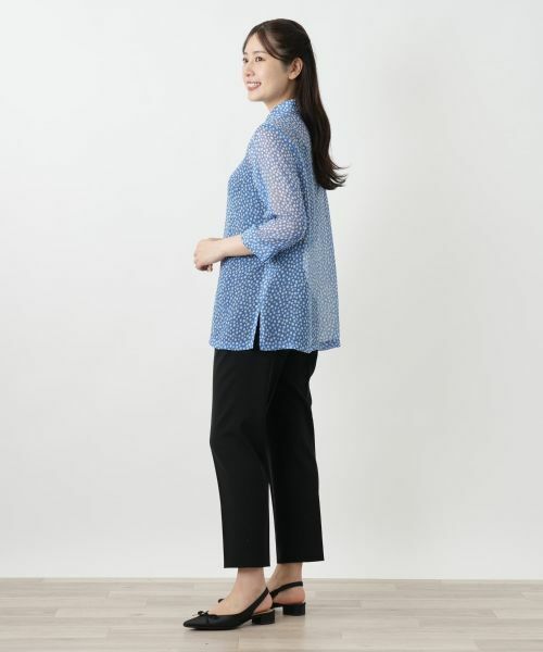 Leilian / レリアン シャツ・ブラウス | プリントブラウス【Leilian WHITE LABEL】 | 詳細2