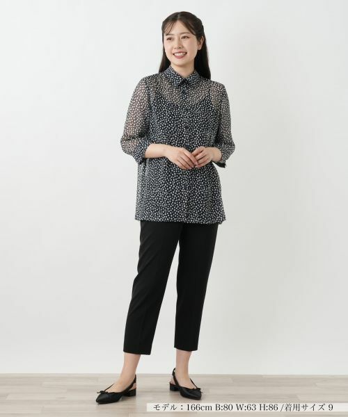 Leilian / レリアン シャツ・ブラウス | プリントブラウス【Leilian WHITE LABEL】 | 詳細4