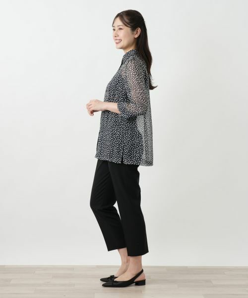 Leilian / レリアン シャツ・ブラウス | プリントブラウス【Leilian WHITE LABEL】 | 詳細5