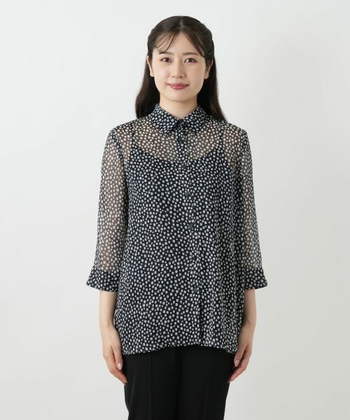 Leilian / レリアン シャツ・ブラウス | プリントブラウス【Leilian WHITE LABEL】 | 詳細7