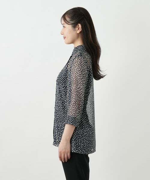 Leilian / レリアン シャツ・ブラウス | プリントブラウス【Leilian WHITE LABEL】 | 詳細8