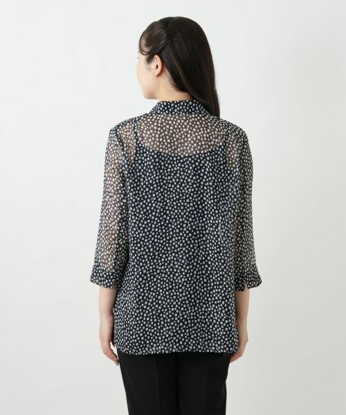 Leilian / レリアン シャツ・ブラウス | プリントブラウス【Leilian WHITE LABEL】 | 詳細9