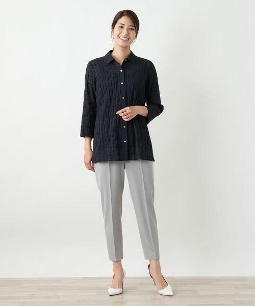 Leilian / レリアン シャツ・ブラウス | 七分袖ブラウス【Leilian WHITE LABEL】 | 詳細1