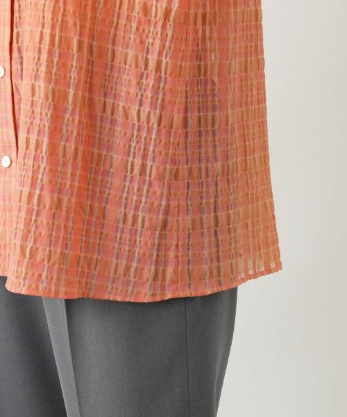 Leilian / レリアン シャツ・ブラウス | 七分袖ブラウス【Leilian WHITE LABEL】 | 詳細18