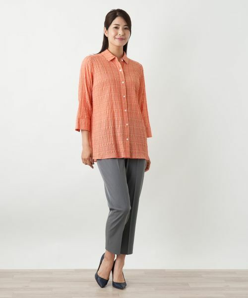 Leilian / レリアン シャツ・ブラウス | 七分袖ブラウス【Leilian WHITE LABEL】 | 詳細7