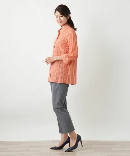 Leilian / レリアン シャツ・ブラウス | 七分袖ブラウス【Leilian WHITE LABEL】 | 詳細8