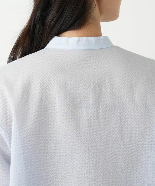 Leilian / レリアン シャツ・ブラウス | バンドカラーブラウス【Leilian WHITE LABEL】 | 詳細14