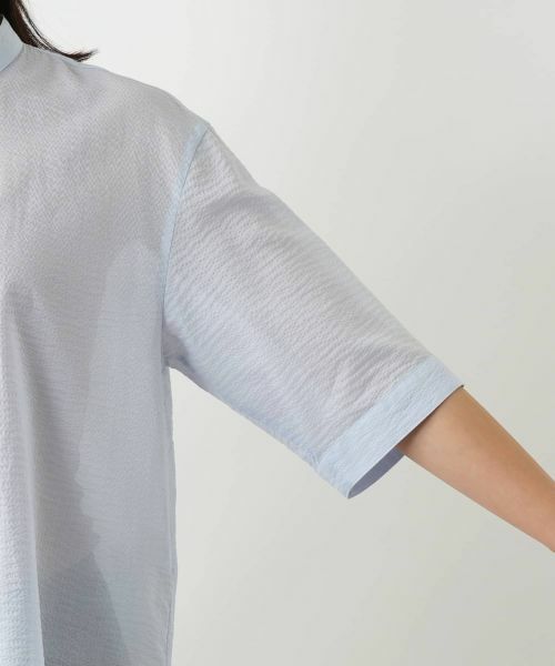 Leilian / レリアン シャツ・ブラウス | バンドカラーブラウス【Leilian WHITE LABEL】 | 詳細15